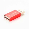 USB データ ブロッカー メタル シェル Type-A2.0 オス - Type-A2.0 メス アダプター