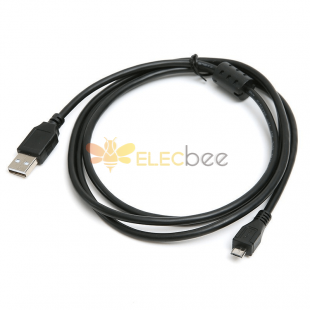 Cable de extensión de fecha USB 2.0 tipo A macho a Micro USB macho para carga y transferencia de datos