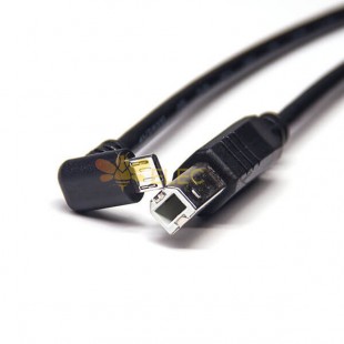 20 piezas enchufes macho dobles para cable USB de 1 m de largo USB tipo B a Micro USB