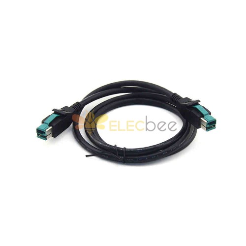 Epson Pos 시스템 및 터미널 연결 케이블 Power Usb 12v 12v Ibm 레이저 인쇄 케이블 9038
