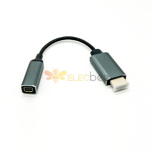 Convertisseur USB 3.1 C mâle vers HDMI femelle ou VGA femelle ou  DisplayPort femelle, 4K, par