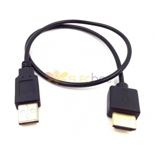 HDMI to Usb Cable Male to Male Fast Charging