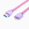 High Flex USB3.0 A To Micro B Camera Cable Machine Vision 1M