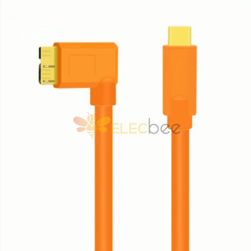 5m USB 2.0 A Right Angle Male to Micro-USB B Right Angle Male Cable