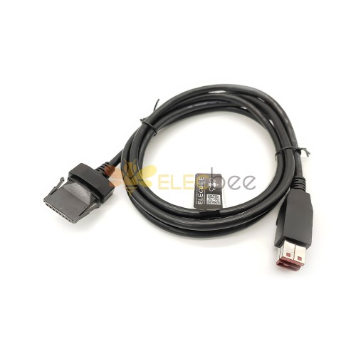 CABLE USB alimentado por impresora térmica de recibos POS HP A799