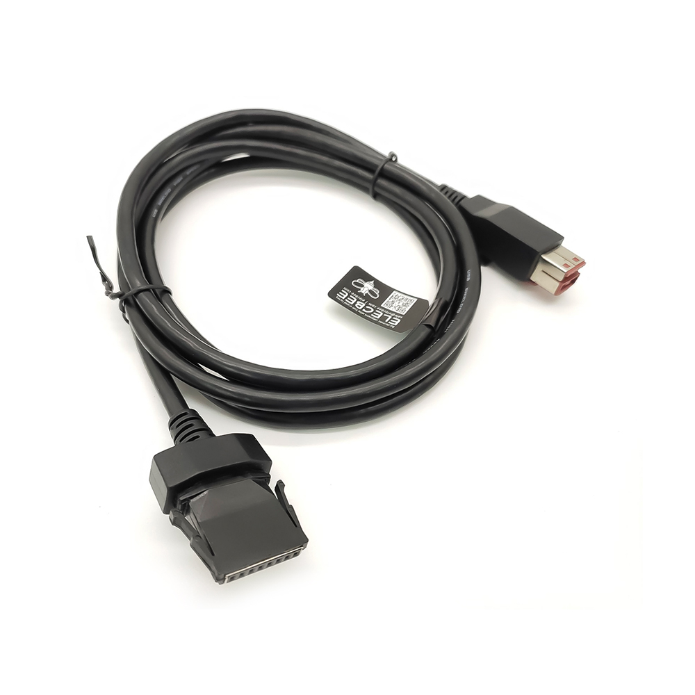 CABLE USB alimentado por impresora térmica de recibos POS HP A799