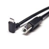 مايكرو اوسب كابل 90 درجه إلى USB B ذكر مستقيم 1M 1.2 متر