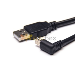 Mini USB Cable Charger a USB 2.0 Tipo Un cavo OTG maschio