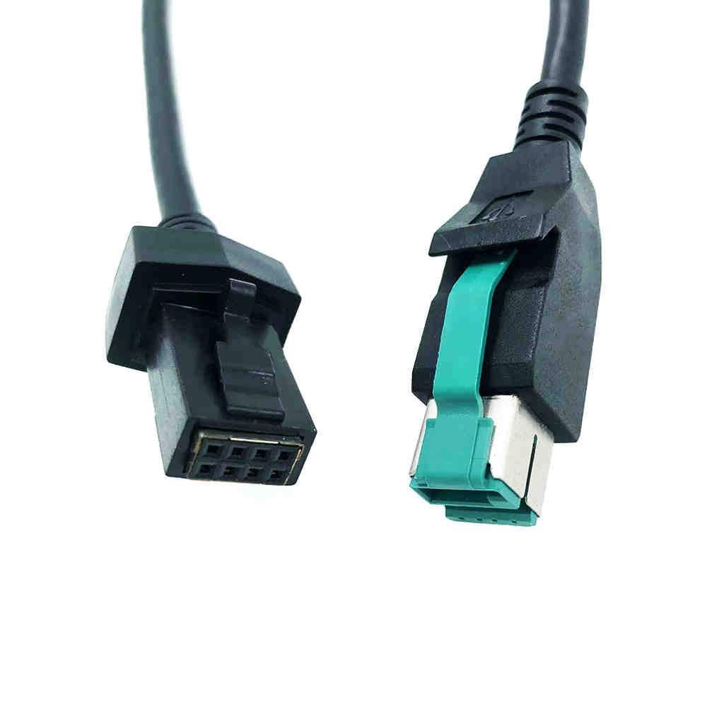 NCR 497-0445077 POS 5975 USB-Stromkabel 1432-C156-0040