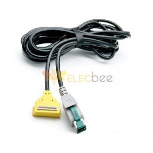 كابل توصيل الماسح الضوئي USB 12 فولت إلى 41P POS