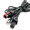 POWERED USB 24V12V 5V zu Dupont 2*4 mit selbstsicherndem USB 2.0 POS-Terminal-Verbindungskabel 3m