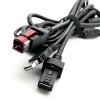 POWERED USB 24V12V 5V zu Dupont 2*4 mit selbstsicherndem USB 2.0 POS-Terminal-Verbindungskabel 3m