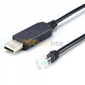 Programming Cable Ftdi USB A Male to RJ12 Male 1M