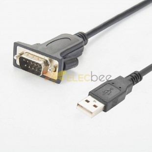 Câble convertisseur USB 2.0 vers série 9 broches DB 9 Rs 232