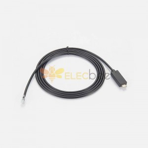 USB 3.1 C To RJ12 Serial Cable 2M