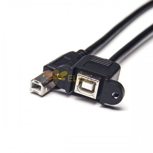 Usb B To B Cable 180 Degree Male To Female Otg Cable