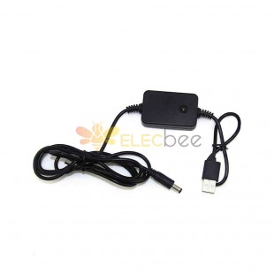 Cable USB Boost de alimentación móvil 5V Boost a 8V/11V Cable convertidor 800mA con interruptor