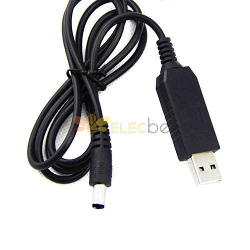 USB-Boost-Kabel, mobile Stromversorgung, 5 V, Boost auf 9 V/12 V,  Router-LED-Licht