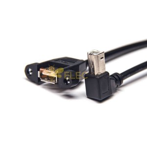 USB Erkekten Kadına Konnektör Tipi BM'den Tip AF Hızlı Şarj Kablosu OTG