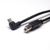 20pcs USB Mini Right Angle Male to USB B Straight Male