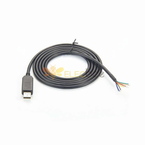 Adaptador serial USB RS232 para TTL 5V Uart cabo de cabeçalho Dupont extremidade do fio