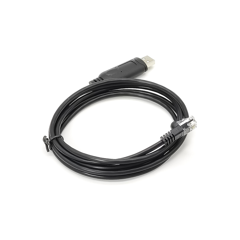 Conversor USB para RJ12 6P6C RS232 Ftdi Serial Apc Pdu Cabo