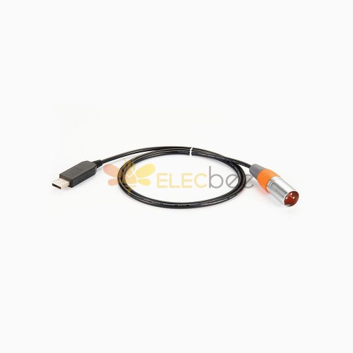 USB2.0 - Dmx 3Pin Erkek Kablo RS485 1M