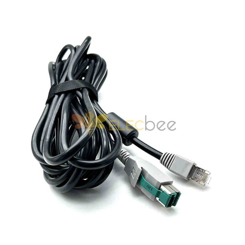 Verifone pos cable 132- 004-05-A 惠尔丰连接线