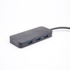Adattatore hub USB C Hub USB multifunzione ad alta velocità Prova il caricatore micro USB del laptop