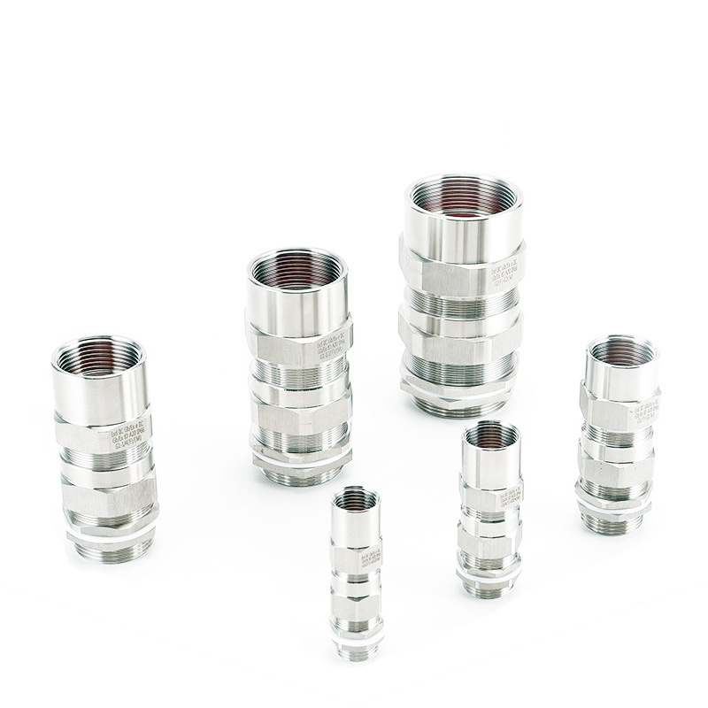 304 tube explosion-proof armored stuffing box stainless steel 316 metal cable gland metric M20M63M50M40