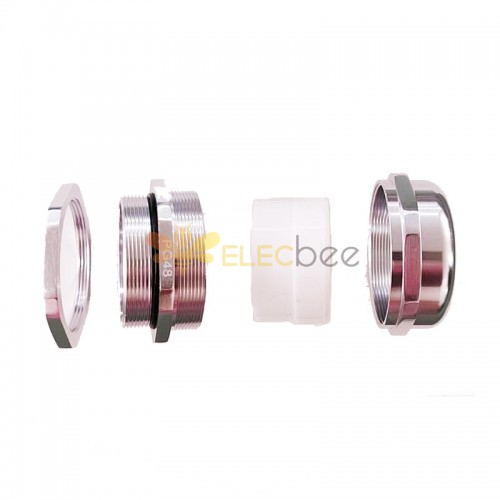 Aluminum alloy cable waterproof connector 6061 space aluminum new energy special charging pile connector high temperature resistant and electromagnetic resistant