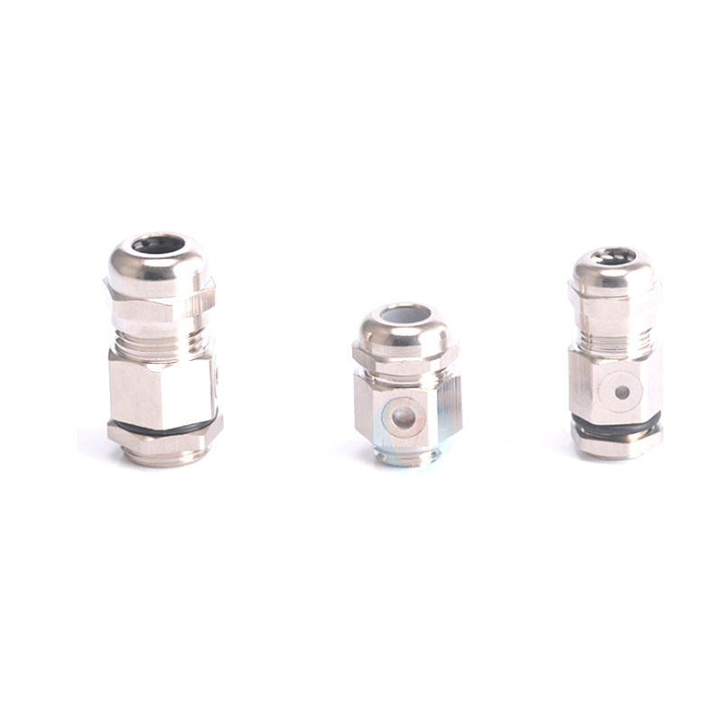 Breathable valve waterproof connector metal dustproof outdoor breathable IP68 cable connector male thread M6M8M10M20