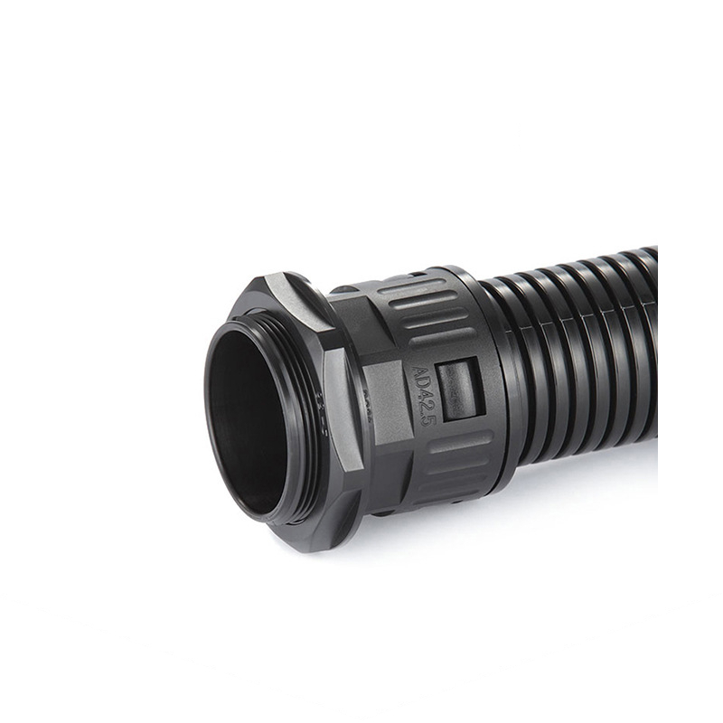 Corrugated pipe quick connector waterproof connector straight wave tube plastic cable hose quick connector AD10 AD15.8