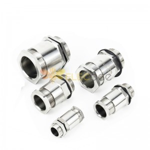 Customized metal single pressure explosion-proof cable joint 304316 stainless steel cable gland M20M25 stuffing box