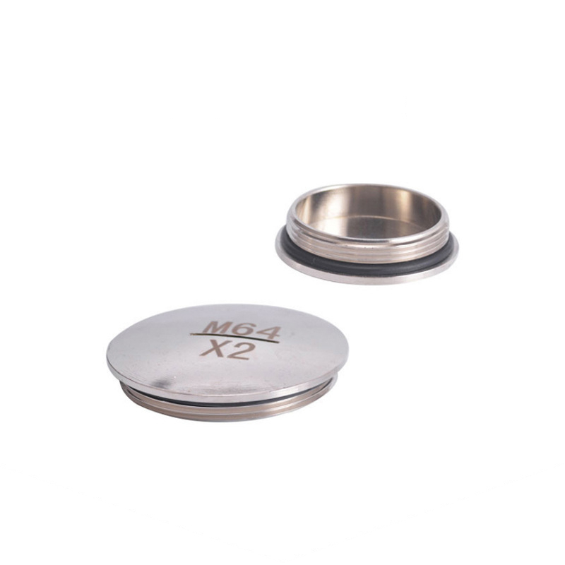 Directly supplied from the manufacturer, stainless steel brass threaded explosion-proof plugs, brass external hexagonal screw plugs, waterproof and dustproof stuffy covers