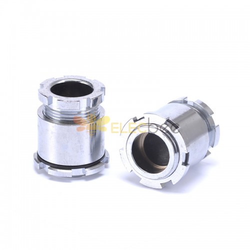 JIS Japanese-style marine stuffing box metal clamping explosion-proof gland brass chrome-plated locking waterproof gland