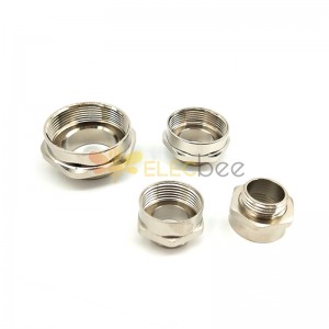 Metal amplification ring German-made expansion ring copper nickel-plated PG13.5-PG21 manufacturer direct supply reducing and increasing ring connector