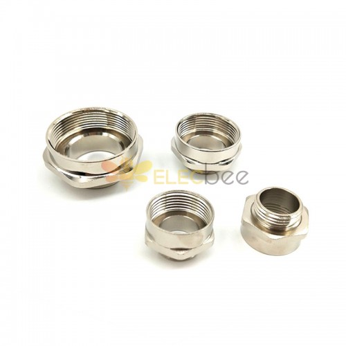 Metal amplification ring German-made expansion ring copper nickel-plated PG13.5-PG21 manufacturer direct supply reducing and increasing ring connector