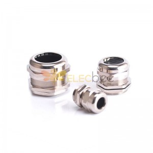 Metal cable waterproof joint brass nickel plated cable gland cable connector clamping joint