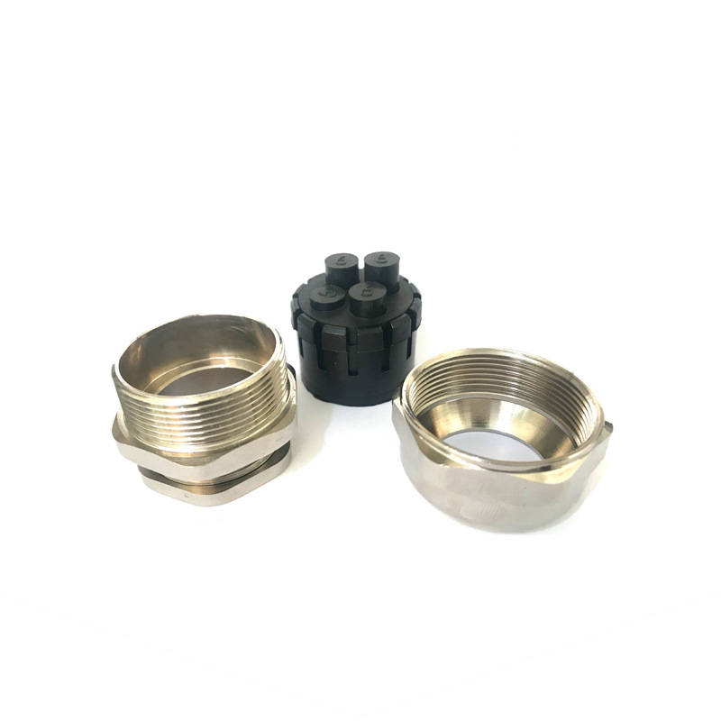 Porous cable plug rod waterproof joint brass nickel-plated stainless steel sealing stuffing box gland manufacturer