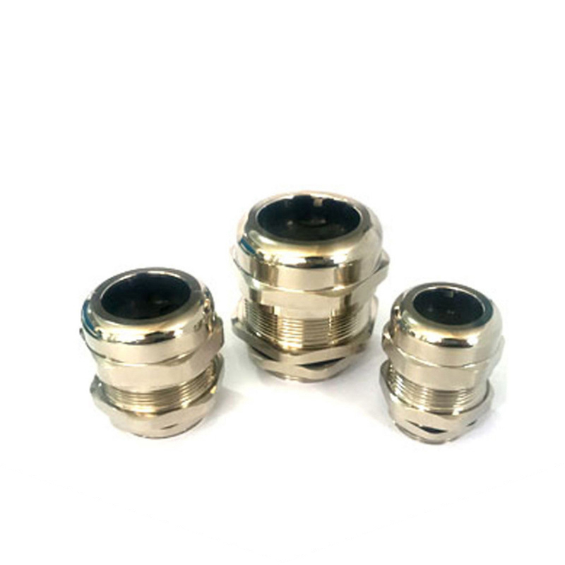 Porous cable plug rod waterproof joint brass nickel-plated stainless steel sealing stuffing box gland manufacturer