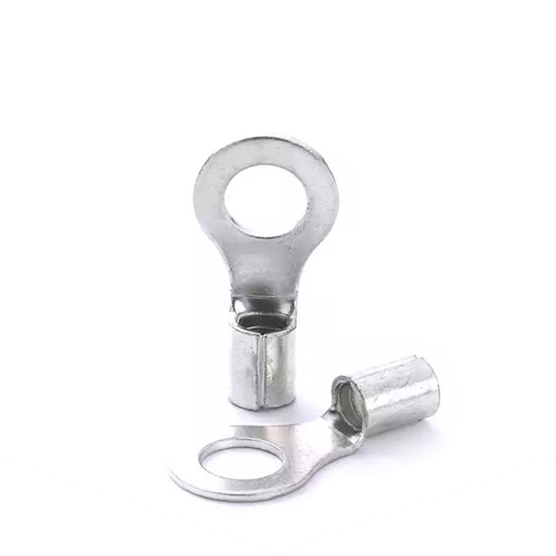 RNB cold-pressed terminal terminal bare terminal copper nose copper silver-plated pressure head copper tube cable joint European standard