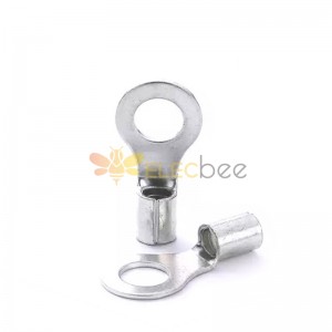 RNB22 bare terminal cold-pressed terminal terminal copper nose copper silver-plated pressure head copper tube European standard cable connector