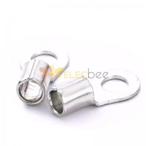 RNB8 bare terminal cold-pressed terminal terminal copper nose copper silver-plated pressure head copper tube European standard outlet connector