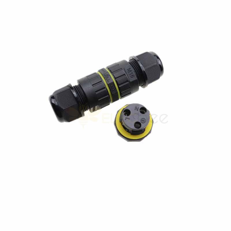 Waterproof Connector IP68 EW-M16-2P（for cable 3.5-7/5-8/7-10mm) For 3.5-7mm Cable