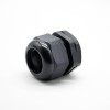 防水电缆接头M32*1.5耐高温尼龙塑料防水电缆固定头 黑色