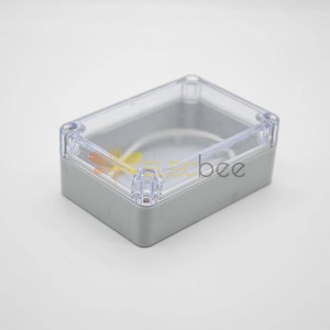 Fixation transparente de vis de la couverture 58×83×33 de boîte de jonction imperméable à la poussière