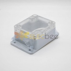 Plastic Waterproof Clear Box 120×200×113 With Transparent Cover Screw  Fixation