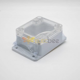 전기 울안은 귀를 가진 58×63×35 ABS 플라스틱 포탄 투명한 덮개를 상자에 넣습니다