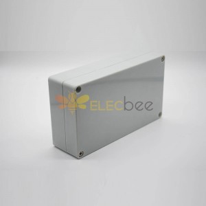 Boîte de jonction électrique imperméable en plastique 90 × 158 × 40 Fixation de vis de coque en plastique ABS